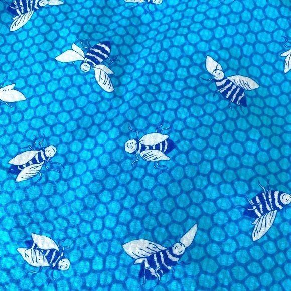 Lily Pulitzer White Label Busy Bees Scalloped Edge Skirt Size 8 - Picture 2 of 5
